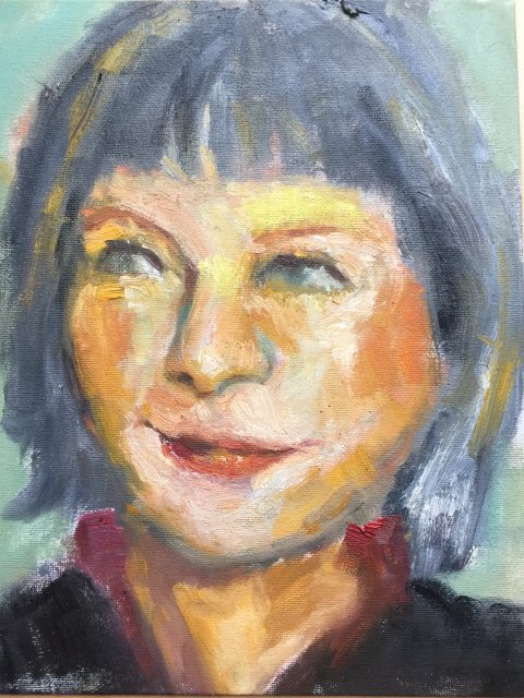 Jeanne van der Heijden, Nijmegen, eigen werk, olieverf  en andere technieken