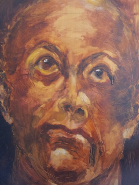 schilderij man 003 Jeanne ven der Heijden Nijmegen